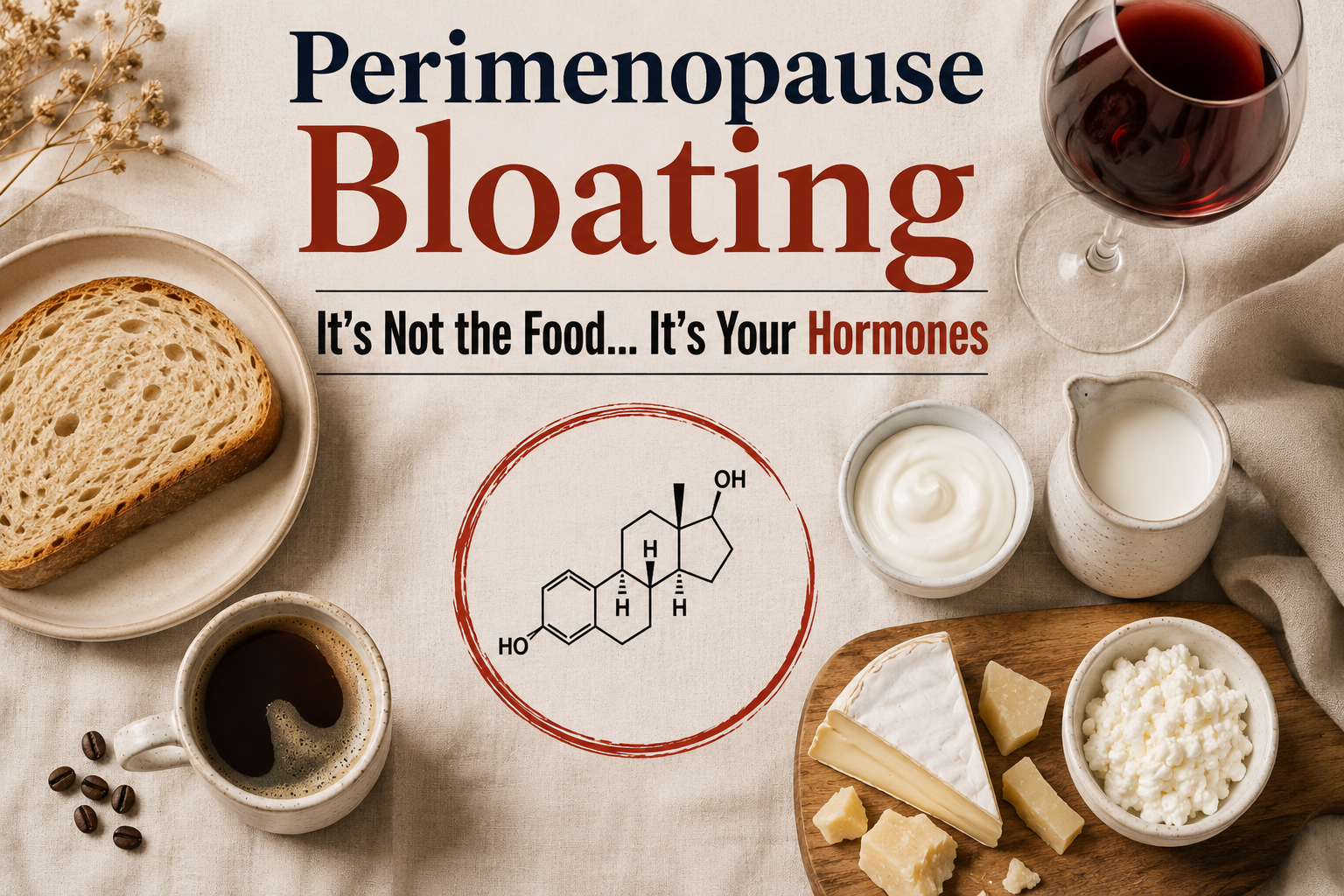 Perimenopause Bloating: Why Your Stomach Feels Different Now