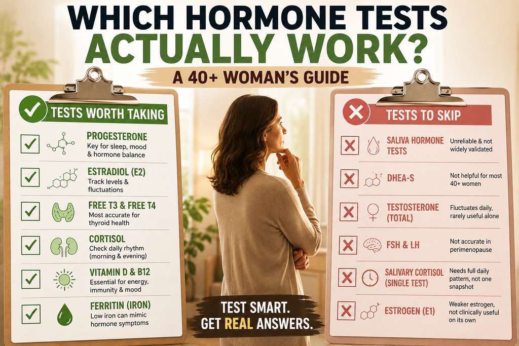 Hormone Testing for Perimenopause: What Tests Actually Tell You