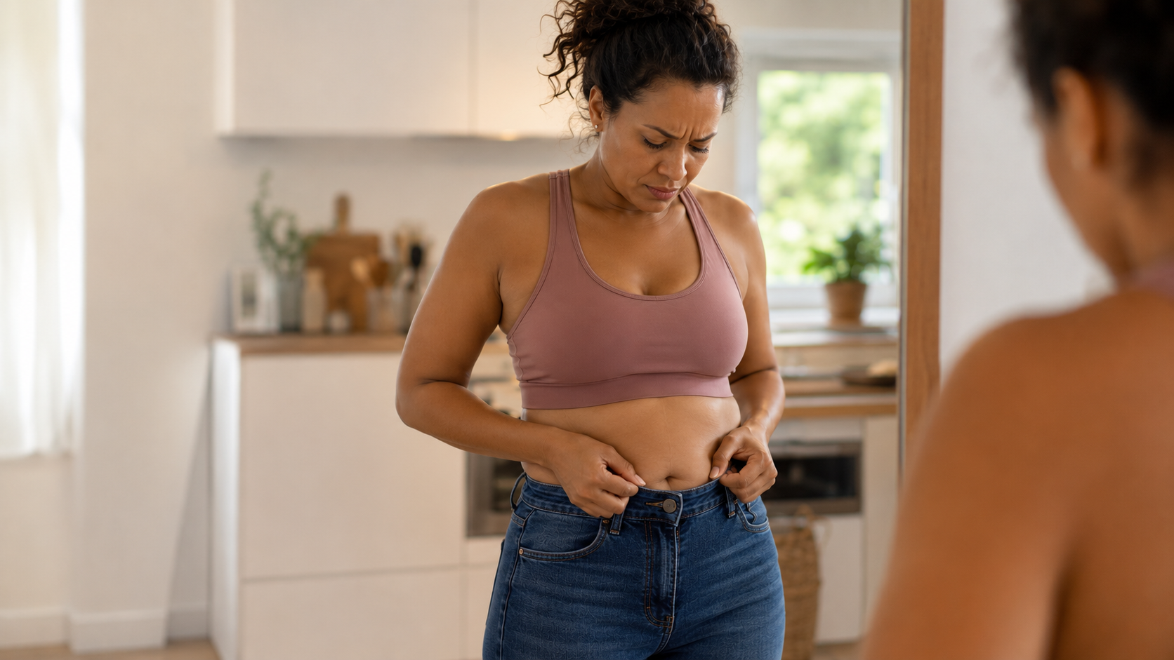 Why You're Gaining Weight Around Your Middle in Perimenopause