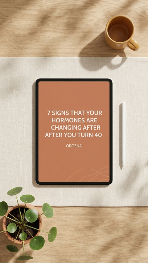 7 Signs Your Hormones Are Changing After You Turn 40 — Free Guide